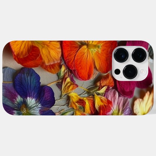 Flowers Design Case-Mate iPhone Case (Achterkant (horizontaal))