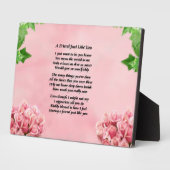 Flowers Design - Friend Poem Fotoplaat (Zijkant)