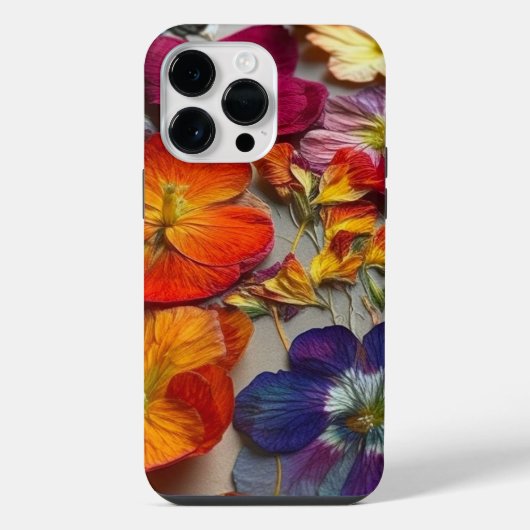 Flowers Design iPhone Hoesje (Achterkant)