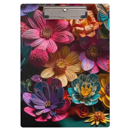 Flowers Design Klembord (Voorkant)