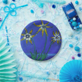 Flowers die bloemen schilderen Aangepaste Borden 7 Papieren Bordje (Feest)