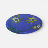 Flowers die bloemen schilderen Aangepaste Borden 7 Papieren Bordje (Gekanteld)