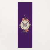 Flowers, Directions, Compass  Yogamat (Voorkant)