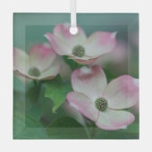 Flowers | Dogwood Blossoms Glas Ornament (Voorkant)