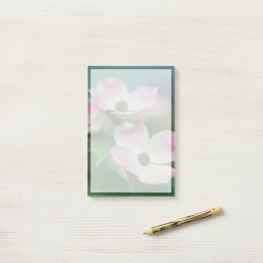 Flowers | Dogwood Blossoms Post-it® Notes (Op bureau)