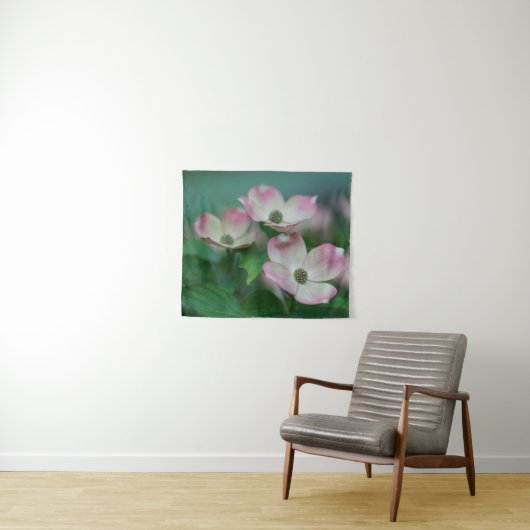 Flowers | Dogwood Blossoms Wandkleed (In Situ (horizontaal))