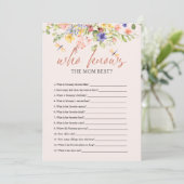 Flowers Dragonfly BABY SHOWER DIE DIGITAL WEET Kaart (Staand voorkant)