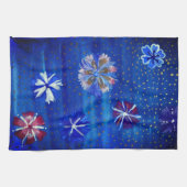 Flowers Drawing Spring Mood Tea Towel Theedoek (Horizontaal)