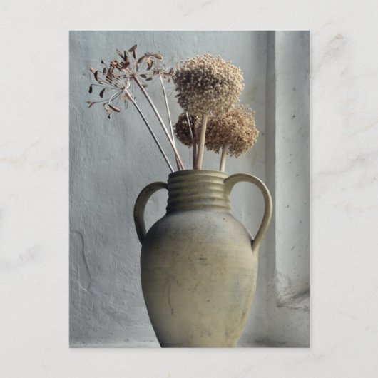 Flowers | Dried Flower Vase Briefkaart (Voorkant)