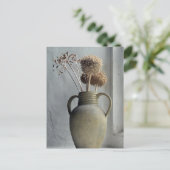 Flowers | Dried Flower Vase Briefkaart (Staand voorkant)