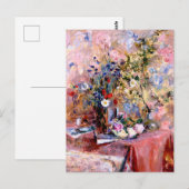Flowers, Édouard Vuillard Briefkaart (Voorkant / Achterkant)
