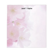 Flowers Elegant Plain Simple Professional Moderne Notitieblok (Voorkant)