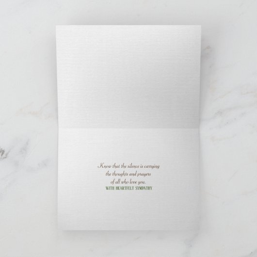 Flowers en Bushel Basket Sympathikaart Kaart (Binnen)