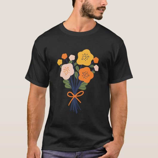 Flowers Esprit Plant Flower Floral T-shirt (Voorkant)