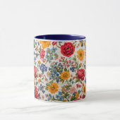 Flowers Everywhere, colorful design, Mok (Midden)