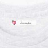 Flowers Feathers Unicorn Girls Clothing Labels (Aangebracht)