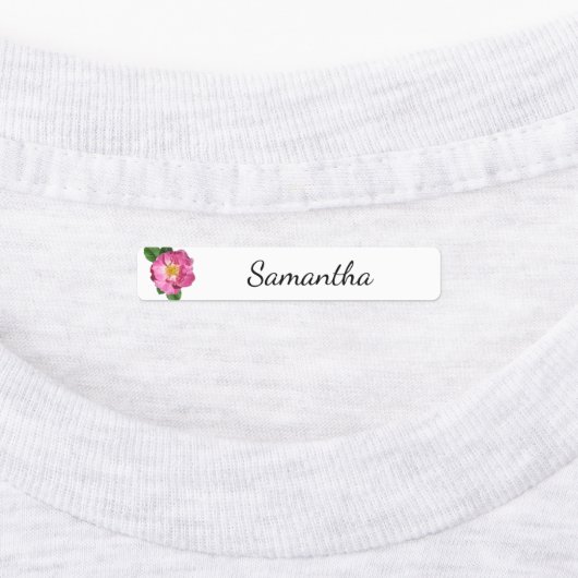 Flowers Feathers Unicorn Girls Clothing Labels (Aangebracht)