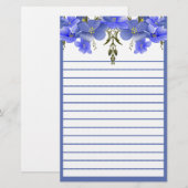 Flowers FL18 Stationery Briefpapier (Voorkant / Achterkant)