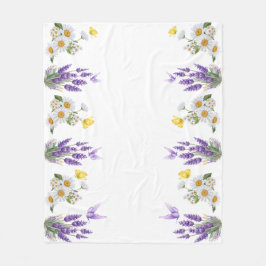 Flowers Fleece Deken