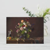 Flowers | Floral Arrangement Bedankkaart (Staand voorkant)