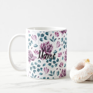 Flowers Floral Mooi patroonpatroon keramische nieu Koffiemok