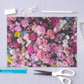 Flowers Floral Rozen ontkoppelen Roos Patroonontwe Tissuepapier (Craft)