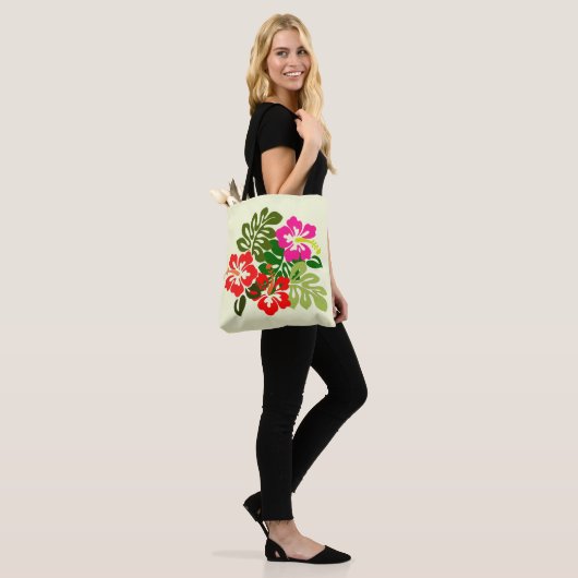 Flowers for Hawaii Admissions Day - Hawaii Day Tote Bag (Op model)