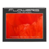 Flowers Fotokalender Kalender (Hoes)