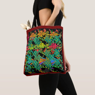 Flowers Galore Canvas tas