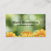 Flowers Garden Visitekaartje (Voorkant)