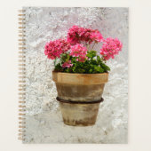Flowers | Geranium In Flower in Pot Planner (Voorkant)