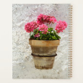 Flowers | Geranium In Flower in Pot Planner (Achterkant)