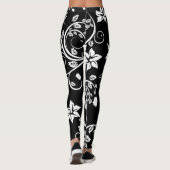 Flowers Girly Cute Leggings (Achterkant)