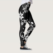 Flowers Girly Cute Leggings (Rechts)
