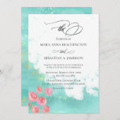 *~* Flowers Glitter Moderne Abstracte Munt Kaart (Voorkant / Achterkant)