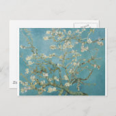 Flowers Gogh Branches Almond Blossom Natuur Briefkaart (Voorkant / Achterkant)