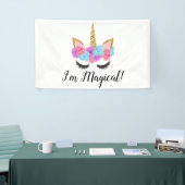 Flowers Gold Magical Unicorn Girls Spandoek (Beurs)
