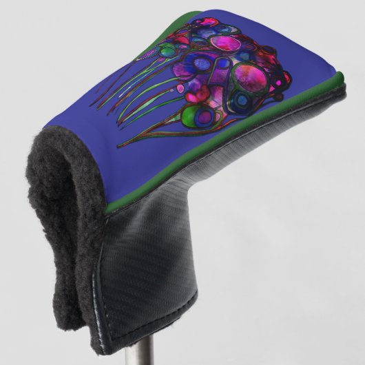 Flowers Golfheadcover (3/4 voorkant)