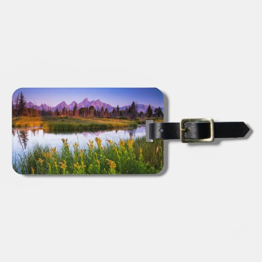 Flowers Grand Teton National Park, Wyoming Bagagelabel (Voorkant horizontaal)