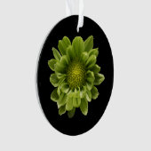 Flowers | Green Chrysanthemum Ornament (voorkant)