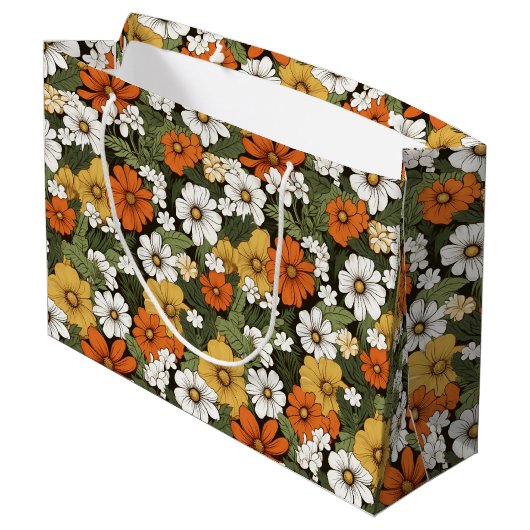 Flowers Groot Cadeauzakje (Achterkant Gekanteld)