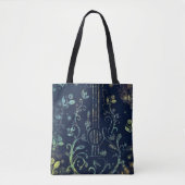 Flowers Guitar Art Canvas tas (Voorkant)