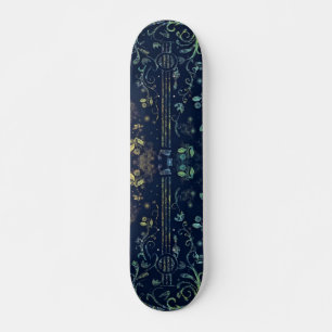 Flowers Guitar Art - Romantic Melody Persoonlijk Skateboard