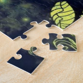 Flowers Guitar Art - Romantic Sound Legpuzzel (Zijkant)