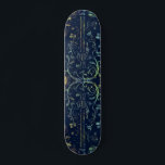 Flowers Guitar Art Skateboard<br><div class="desc">Flowers Guitar Art</div>