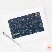 Flowers Guitar Art Sticker (Envelop)