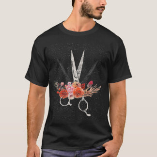 Flowers Haarstylist T-shirt