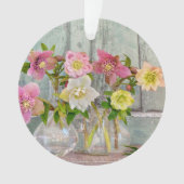 Flowers | Hellebores in Vases Ornament (voorkant)