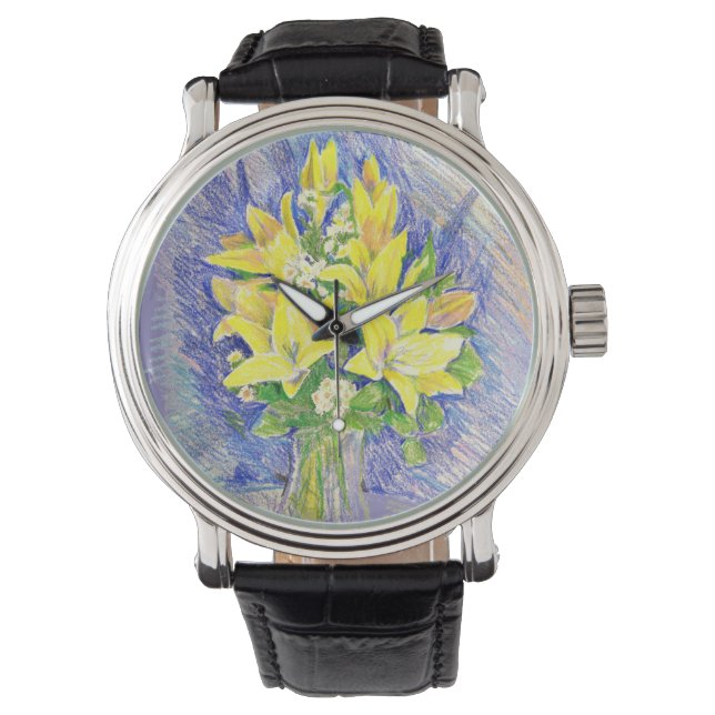 Flowers Horloge (Voorkant)