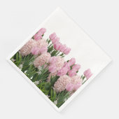 Flowers Hyacinth and Tulips Basket Dinner Napkins Servet (Hoek)